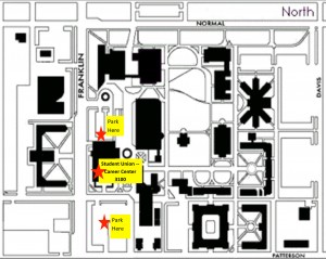 Map and Directions - Career Center